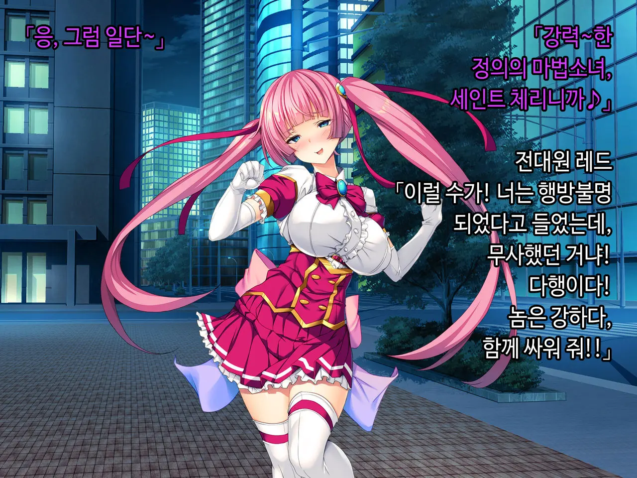 TS Mahou Shoujo Saint Cherry Kuppuku No Akuochi Sennou Choukyou Hen | TS마법소녀 세인트 체리 굴복의 타락세뇌조교편